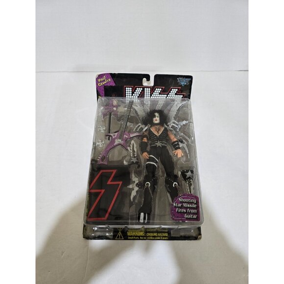 New KISS Paul Stanley Ultra-Action Figure w Model Record 1997 McFarlane Toy - Picture 6 of 6